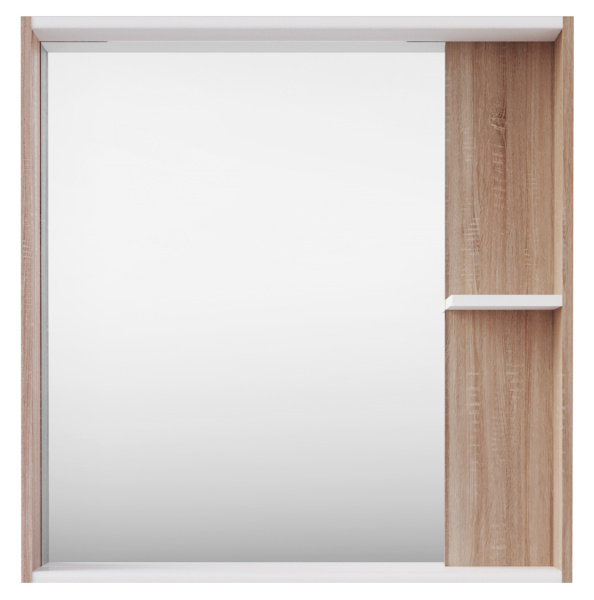 Зеркальный шкаф (80х82)   ASB-Mebel  Адель 80 9782